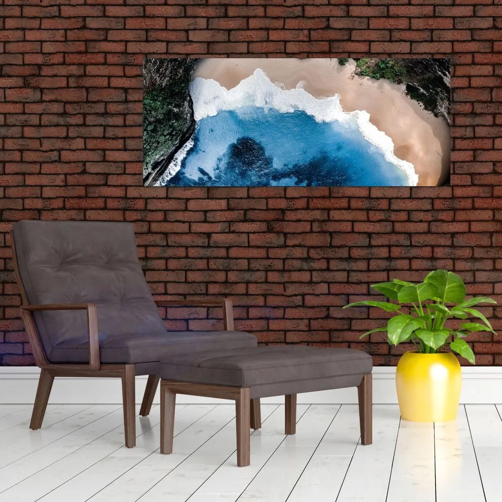 Obraz pláže Nusa Penida, Indonézia (120x50 cm)