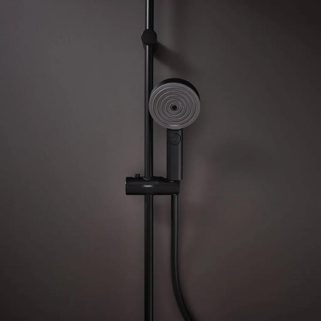 Hansgrohe Pulsify Select S - Ručná sprcha 105 3jet Relaxation, čierna matná 24110670