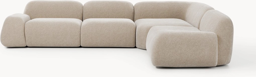 Modulárna rohová pohovka Wolke (4-miestna)