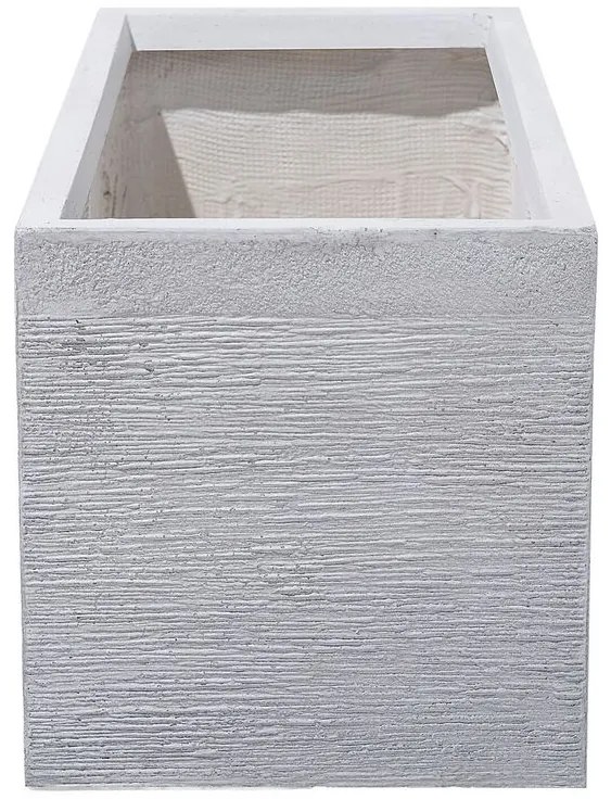 Kvetináč MIMA 37x80x38 cm (MGO) (biela). Vlastná spoľahlivá doprava až k Vám domov. 1018883