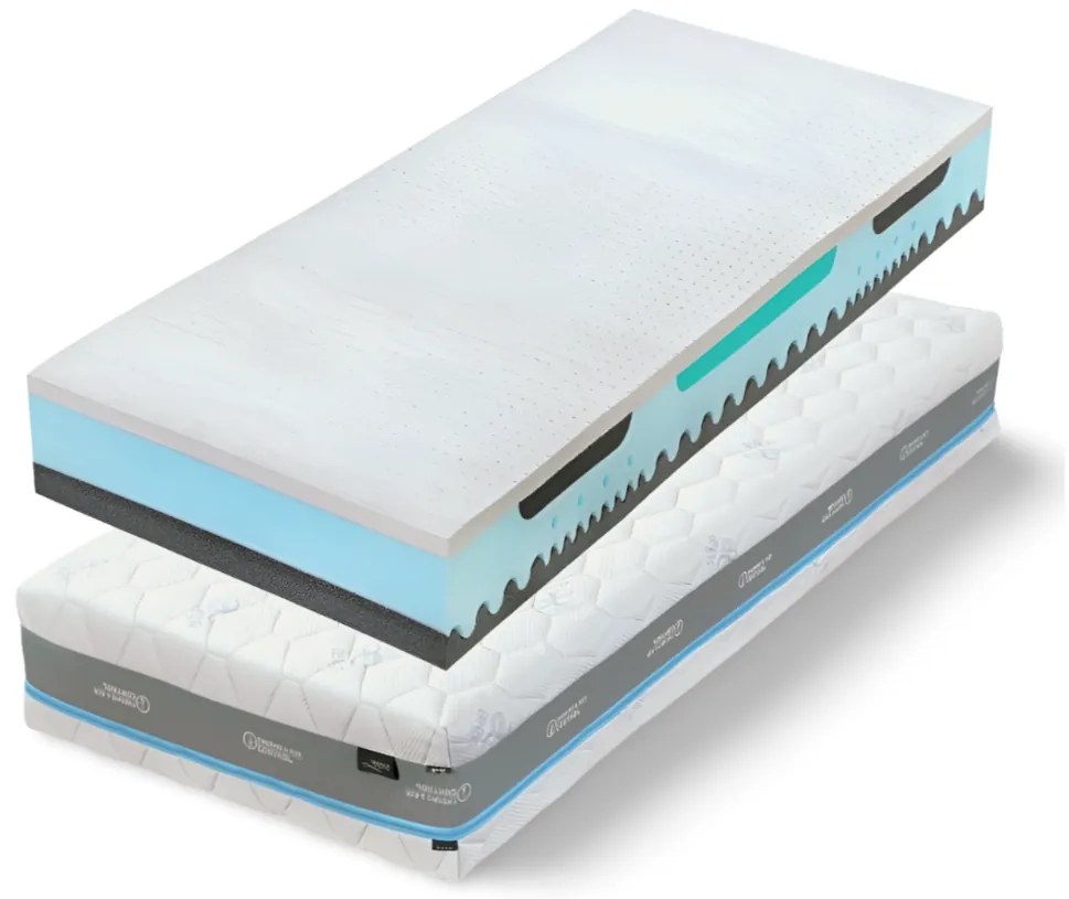 Hilding Anders Vysoký ortopedický matrac Latex Air Veľkosť: 200 x 200 cm, Výška: 26 cm