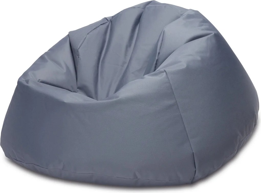 INTERMEDIC SK - Sedací vak MAXI 140x70 cm z polyesteru | rodinný vak, veľké kreslo, 570 l Farba: Kapučíno