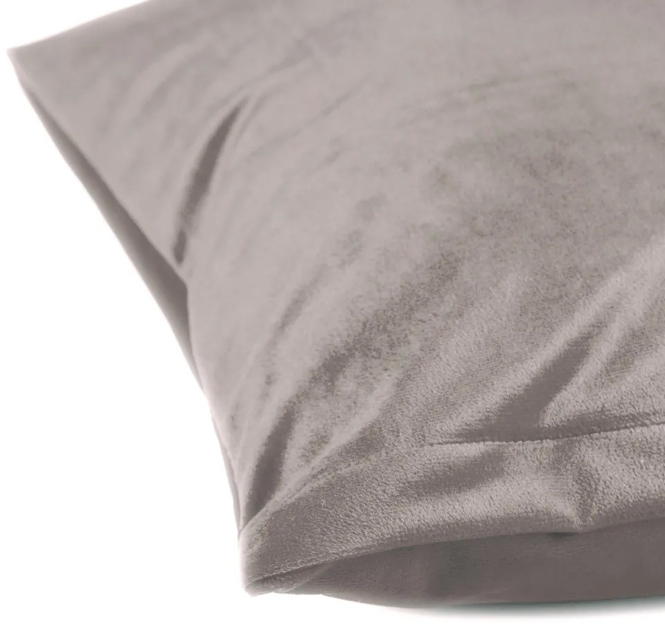 Biante Zamatová obliečka na vankúš Velvet Prémium SVP-015 Latte 50 x 70 cm