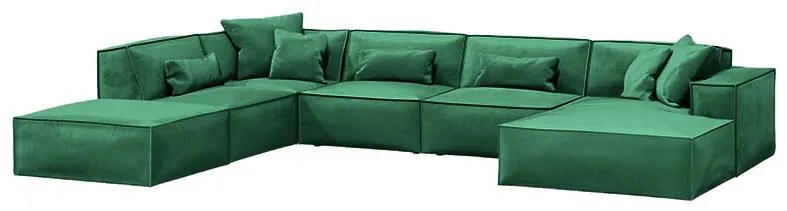 PROXIMA.store - Modulárny gauč GAREDO MAX DRUH LÁTKY: MAGIC VELVET - 2202