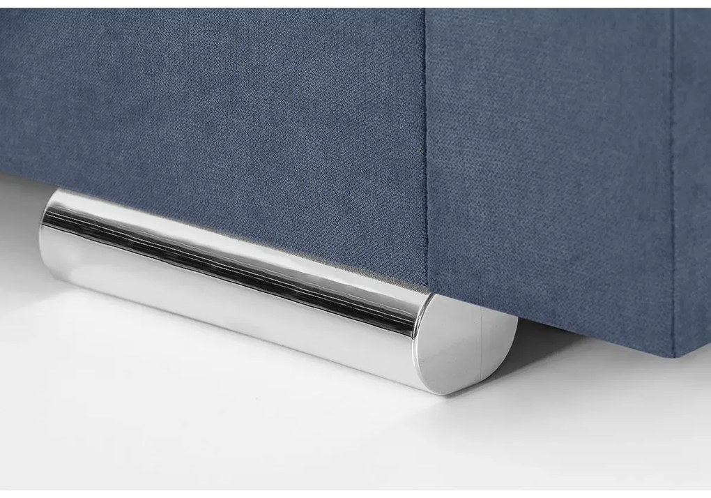 Rozkládací rohová sedací souprava FELIX Modrá