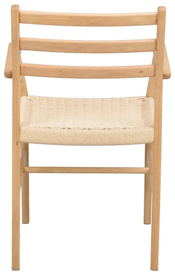 Jedálenská stolička v prírodnej farbe Harlan – Rowico