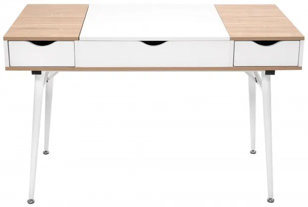 Kancelársky stôl LOFT biely 190303