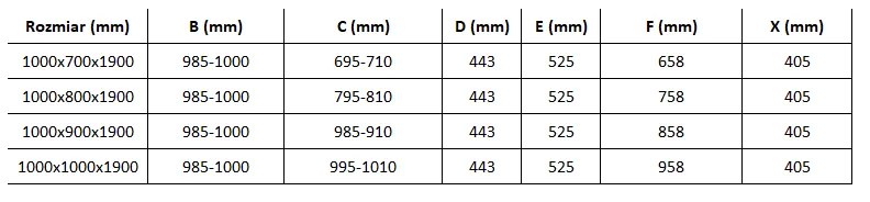 Mexen Omega, sprchovací kút s posuvnými dverami 100 (dvere) x 70 (stena) cm, 8mm číre sklo, zlatý profil + slim sprchová vanička 5cm, 825-100-070-50-00-4010