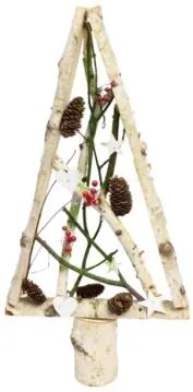 Bestent Drevený vianočný stromček 62cm TWIG
