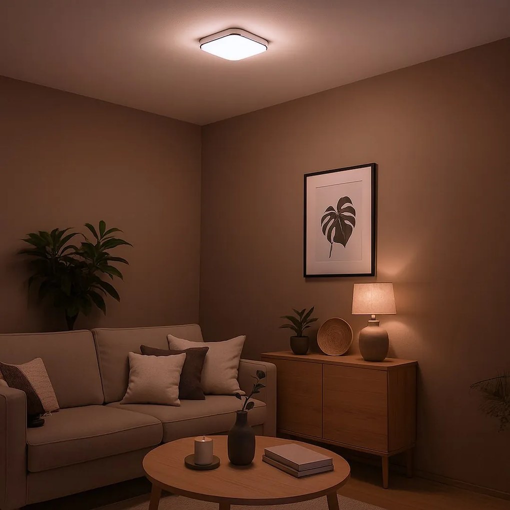 Stropné LED svietidlo Nemo, 1x LED 11w, 4000k, ch