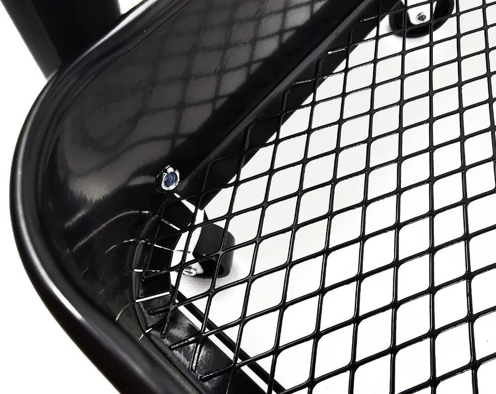 Kovový skládací kuchyňský vozík CARRIAGE 82 cm černý