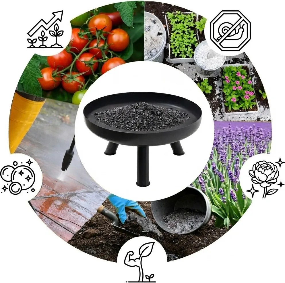 Bauerkraft Veľké liatinové ohnisko - 60 cm