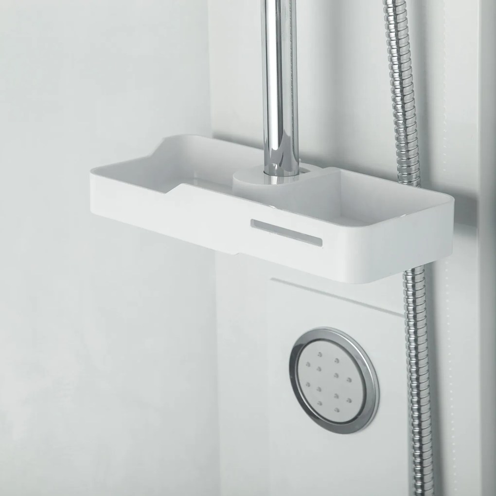 Novoterm Hydromasážny box NV-Wega 90x90 biely