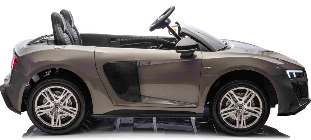Ramiz Detské autíčko Audi Spyder R8 LIFT sivé