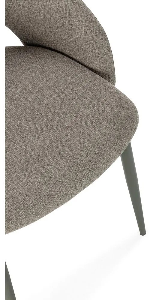 Zelené čalúnené jedálenské stoličky v súprave 2 ks Lia – Marckeric