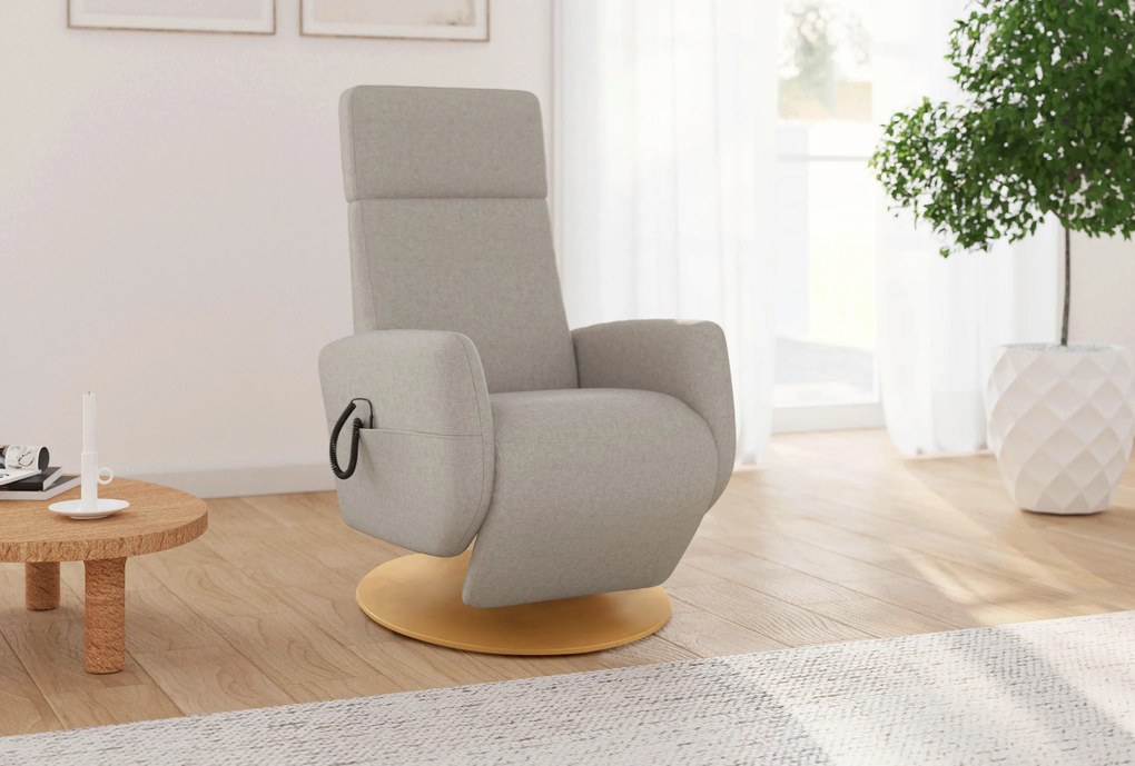 XXXLutz RELAXAČNÉ KRESLO, textil, taupe Sit & More - Online Only obývacie izby - 0001440161H7