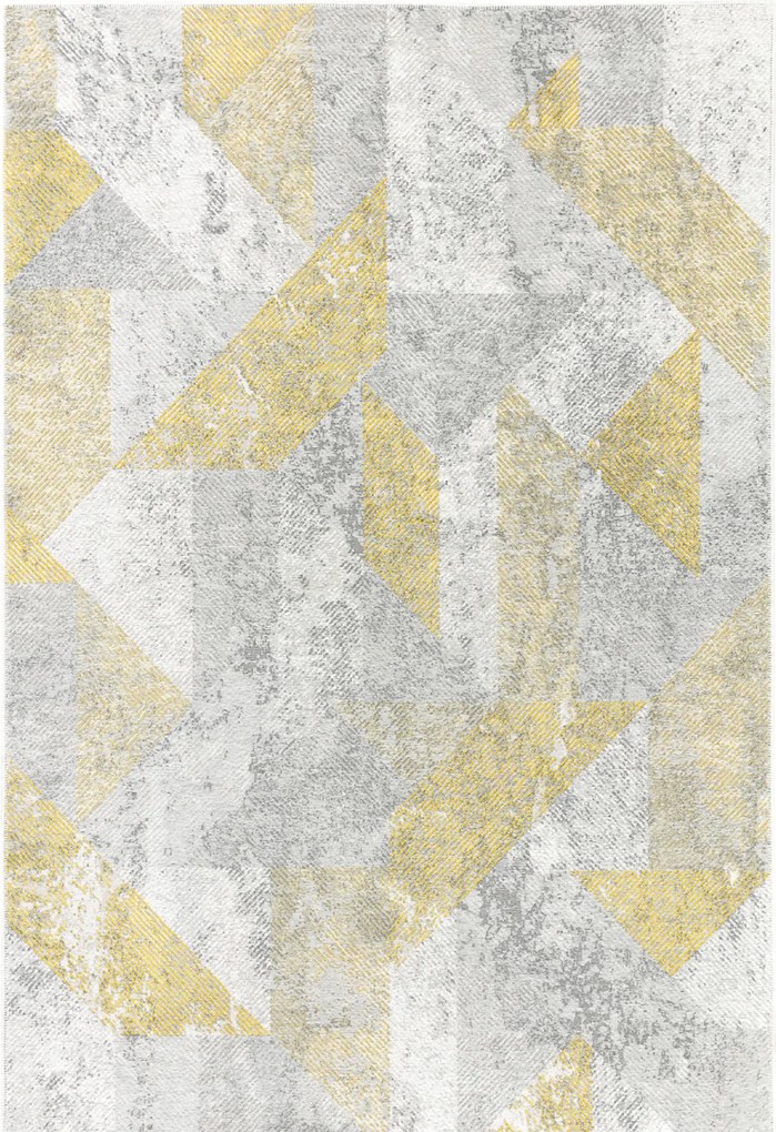 Osta, Kusový koberec Origins 50510 / C700, 125x180, žltá, obývacia izba