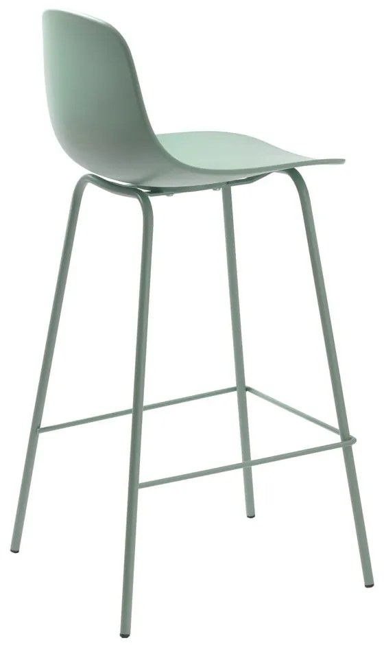 Svetlozelená plastová barová stolička 92,5 cm Whitby – Unique Furniture