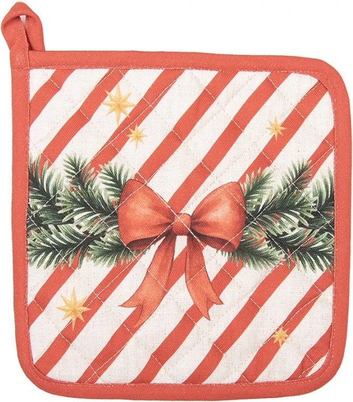 Vianočná bavlnená chňapka - podložka Christmas Carousel Dream - 20 * 20 cm