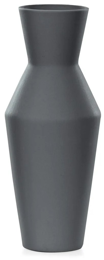 AmeliaHome Keramická váza Giara čierna, velikost 10x10x24