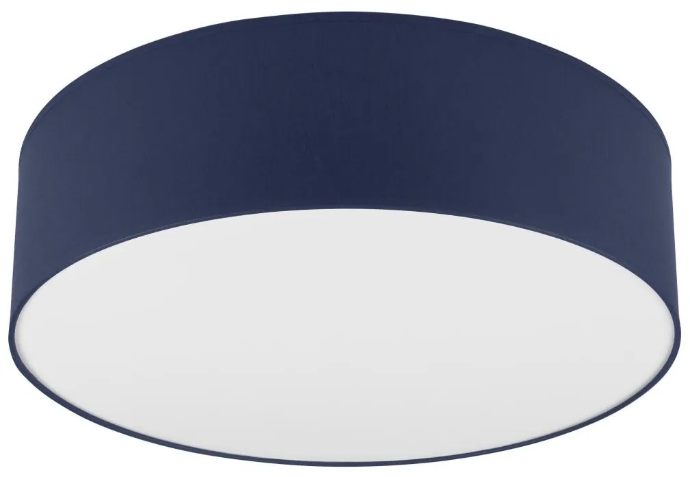 Stropné svietidlo SIRJA PASTEL DOUBLE 4xE27/15W/230V pr. 45 cm tmavomodrá