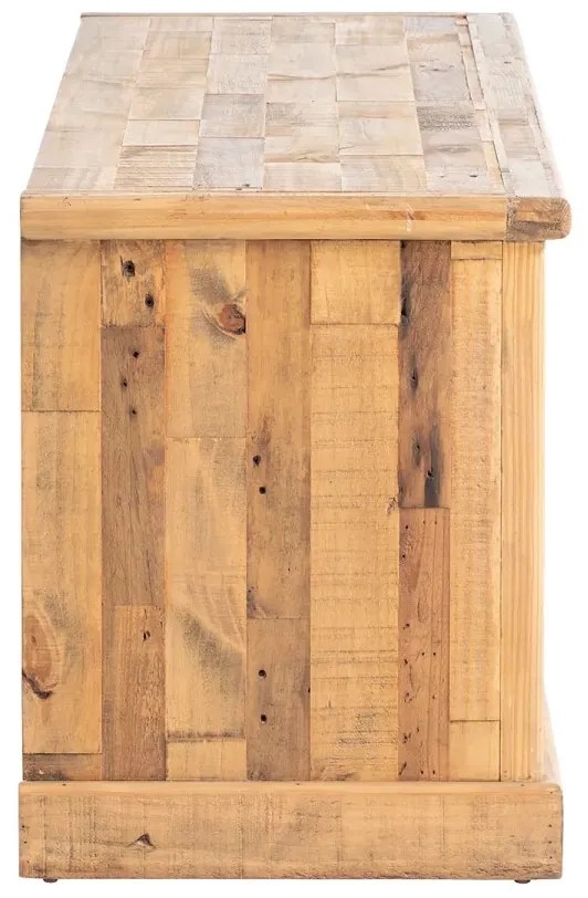 furniture-nabytek.cz - Masívny TV stolík Laredo z borovice, lakovaný, prírodná farba