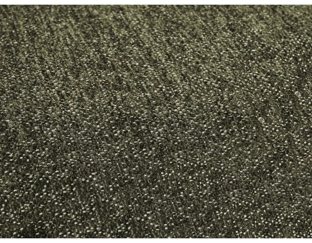 Zelená ženilková rozkladacia/s úložným priestorom rohová pohovka (ľavý roh/do tvaru "U") Everest – Bobochic Paris