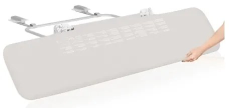 Lionelo - Bezpečnostná zábrana na posteľ LORA XL šedá