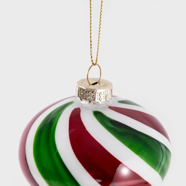 Vianočná ozdoba AMERE zelená / červená 715129