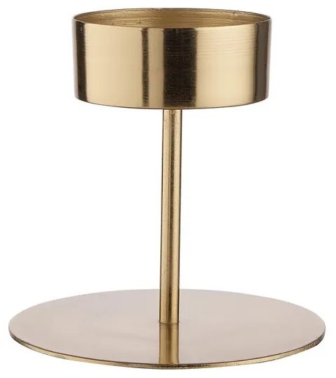Butlers HIGHLIGHT HIGHLIGH Svietnik na čajovú sviečku 10 cm - zlatá