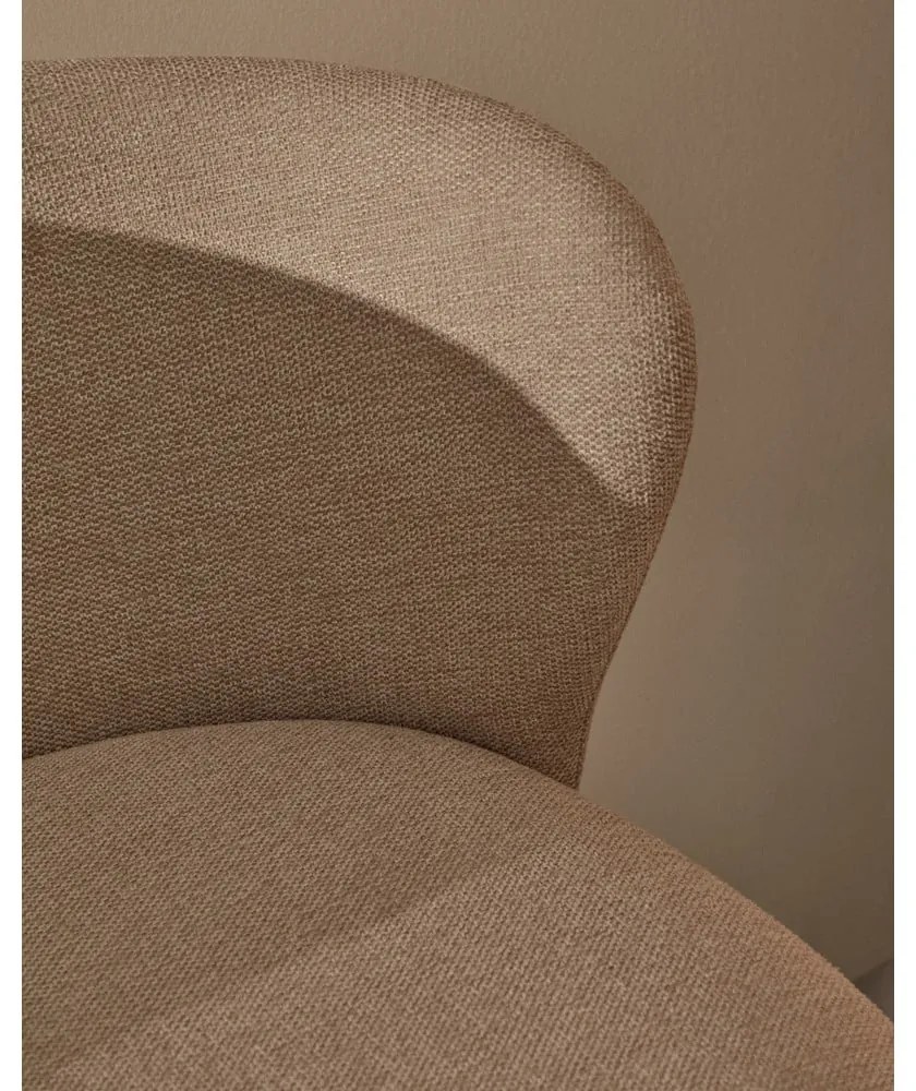 Béžová barová stolička (výška sedadla 65 cm) Ciselia – Kave Home