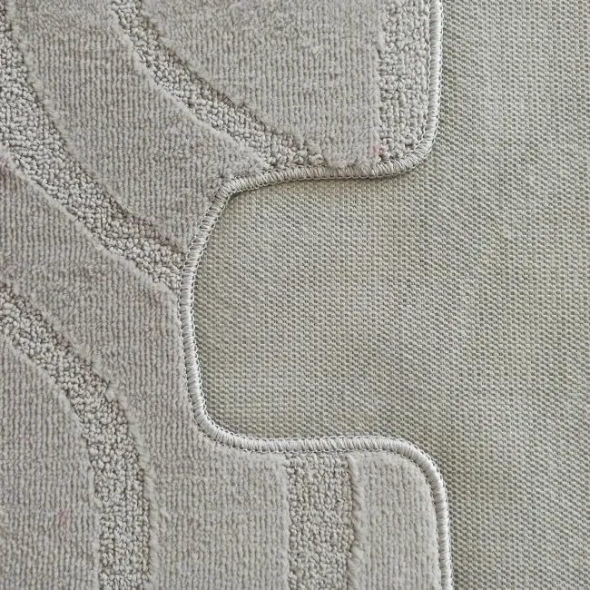 Sada kúpeľňových koberčekov Montana Symphony Sand Grey