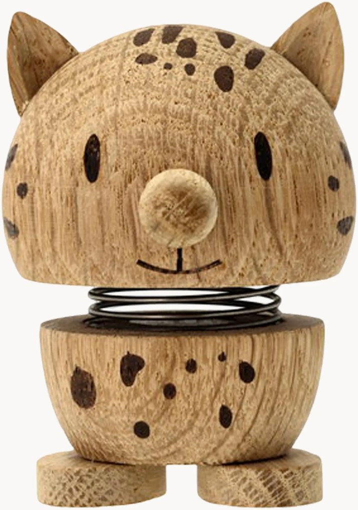 Dekorácia z dubového dreva Leopard
