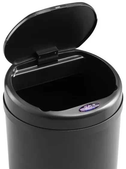 InternetovaZahrada Bezdotykový odpadkový kôš BIN - 40 litrov - čierny