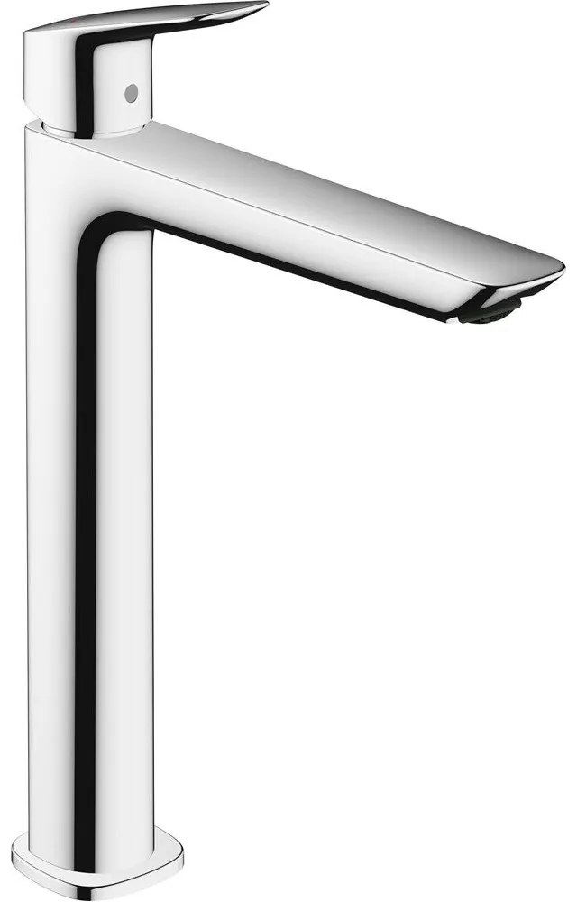 HANSGROHE Logis Fine páková batéria pre umývadlové misy, s odtokovou súpravou s tiahlom, výška výtoku 232 mm, chróm, 71257000