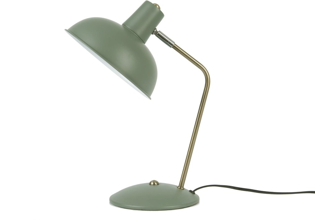 Zelená stolová lampa Hood