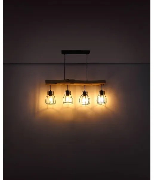 Globo 15326-4N - Luster na lanku MINA 4xE27/40W/230V