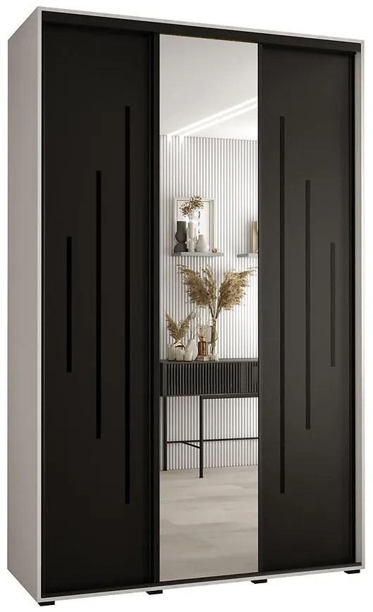 Skriňa 45 Canaris 13 150 biela/čierna/čierna