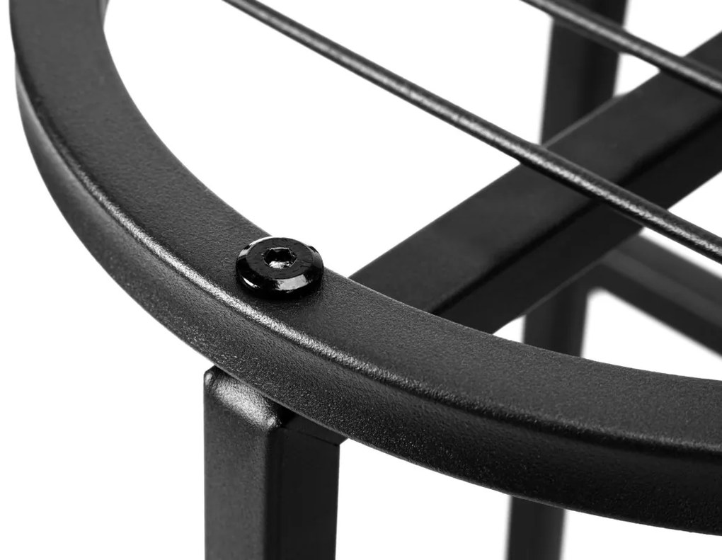 Kvetinový stojan STIGAN čierny