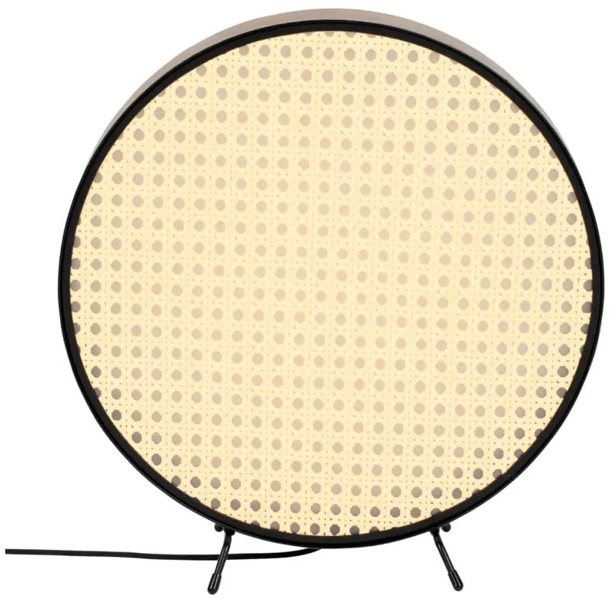 Béžovo-čierna stolová lampa Zuiver Sien