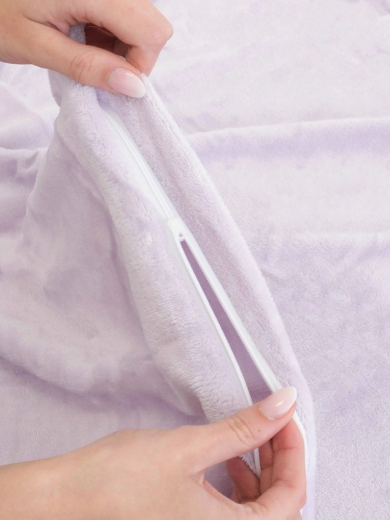 Obliečka na vankúš mikroplyš Exclusive 70 × 90 cm - Laura lila