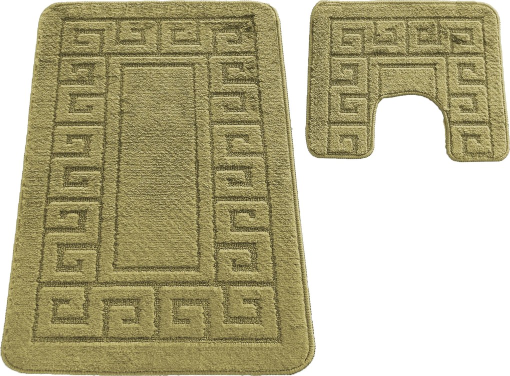 DY Kúpeľňová sada Montana s výrezom Ethnic Khaki