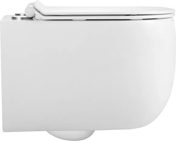 BPS-koupelny Závesná WC misa so SoftClose sedadlom HYD-6775, biela
