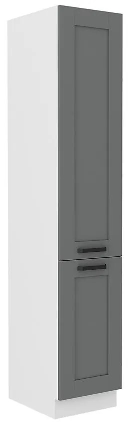 Kuchynská skrinka Luna dustgrey/biela 40DK-210 2F