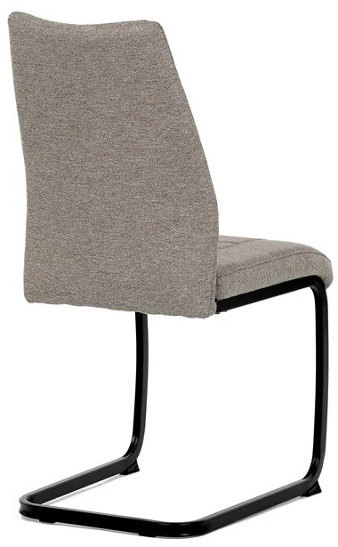 Autronic BONTEC Jedálenská stolička, hnedá, látka, DCL-438 BR2 Farba: Šedá