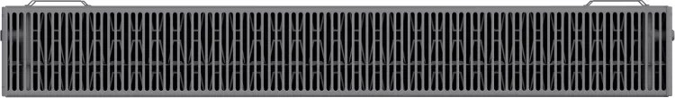 Mexen, panelový radiátor Mexen Line CL33 600 x 800 mm, bočné pripojenie, 1761 W, antracit - W433L-060-080-66