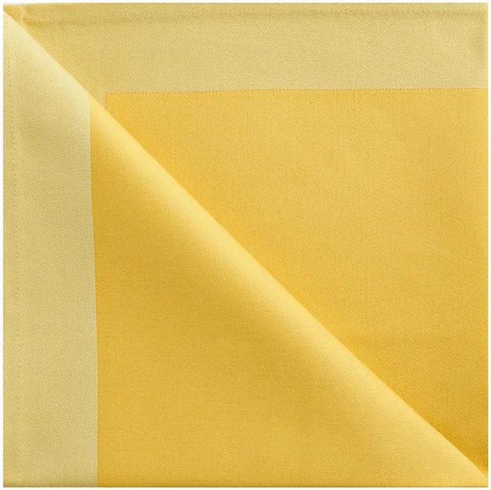 GEORG JENSEN DAMASK Obrúsok yellow 50 × 50 cm