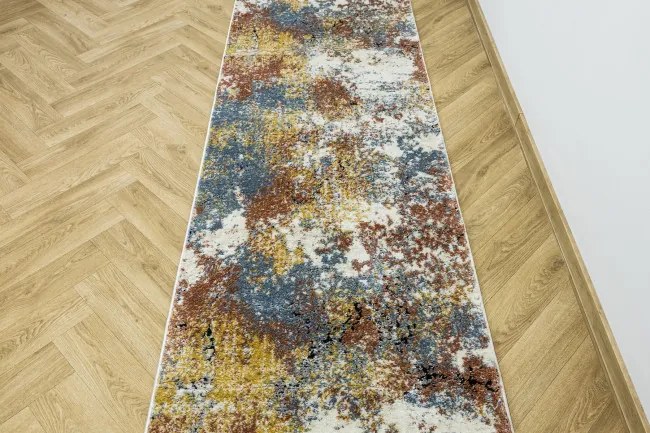 Behúň BOSA 8621A krémový / medený / modrý