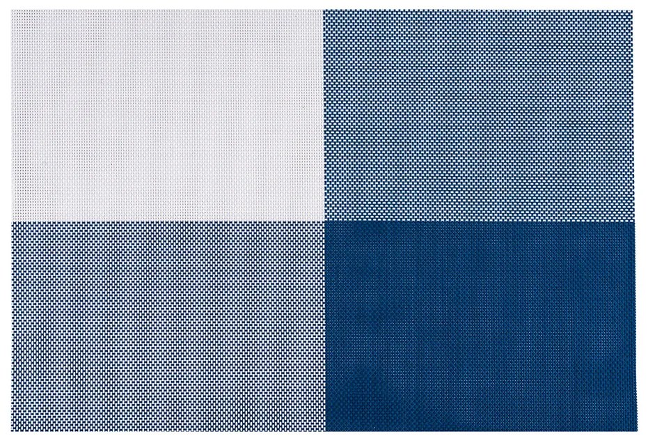 JAHU Prestieranie DeLuxe modrá, 30 x 45 cm, sada 4 ks
