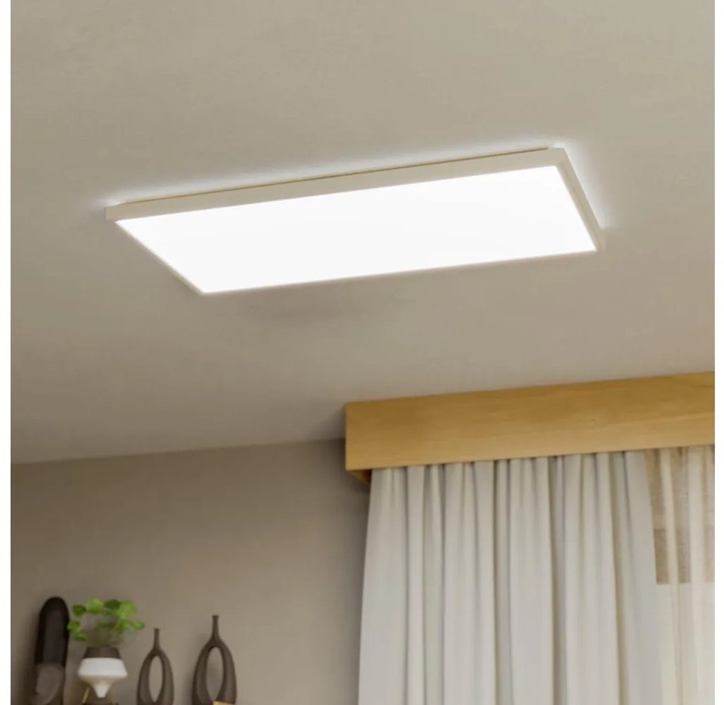 Eglo 901453 -LED Kúpeľňové stropné svietidlo ROVITO 17,2W/230V 30x57cm IP44 biela EG901453